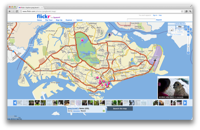Flickr Map